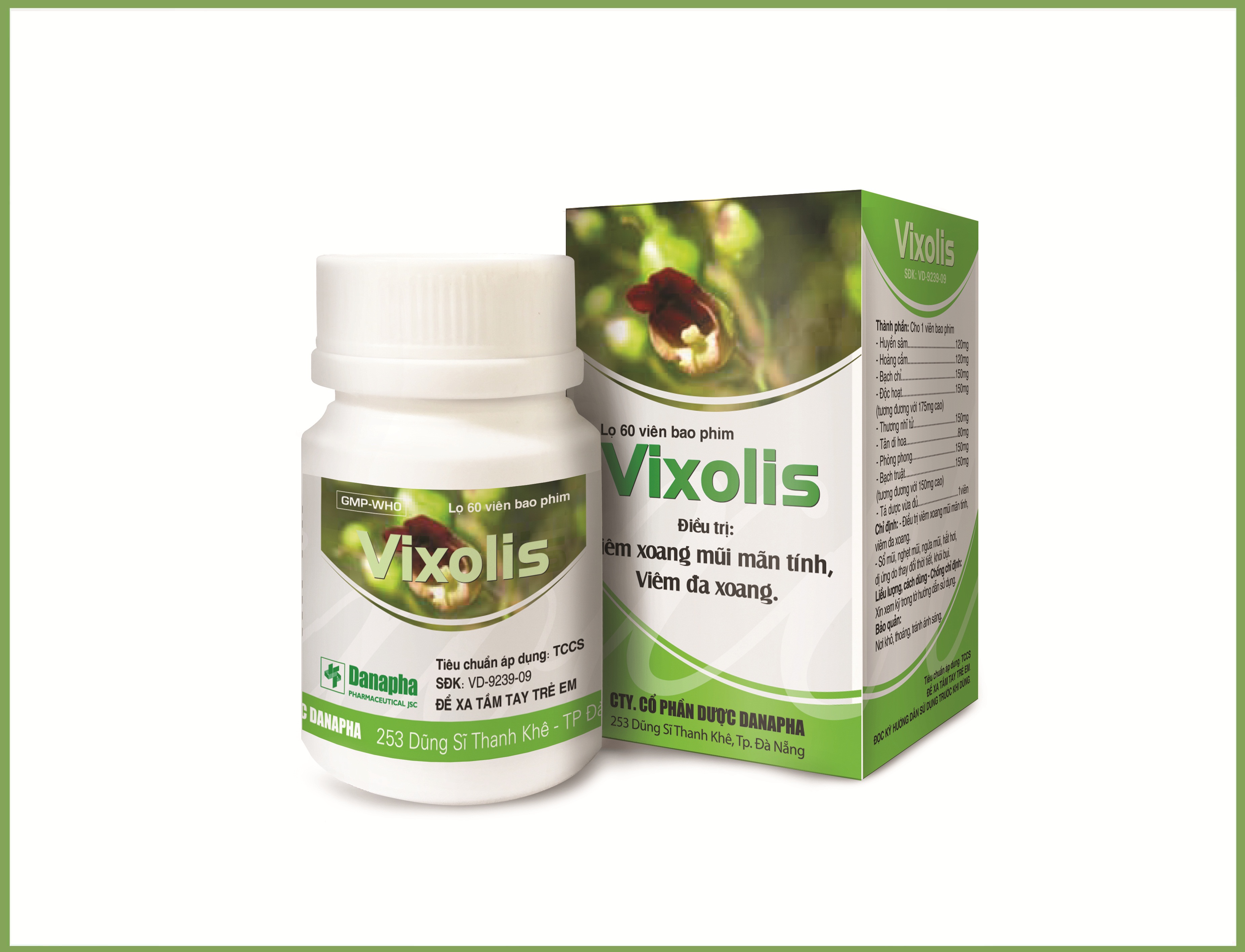 Vixolis - Để không còn nổi lo viêm xoang