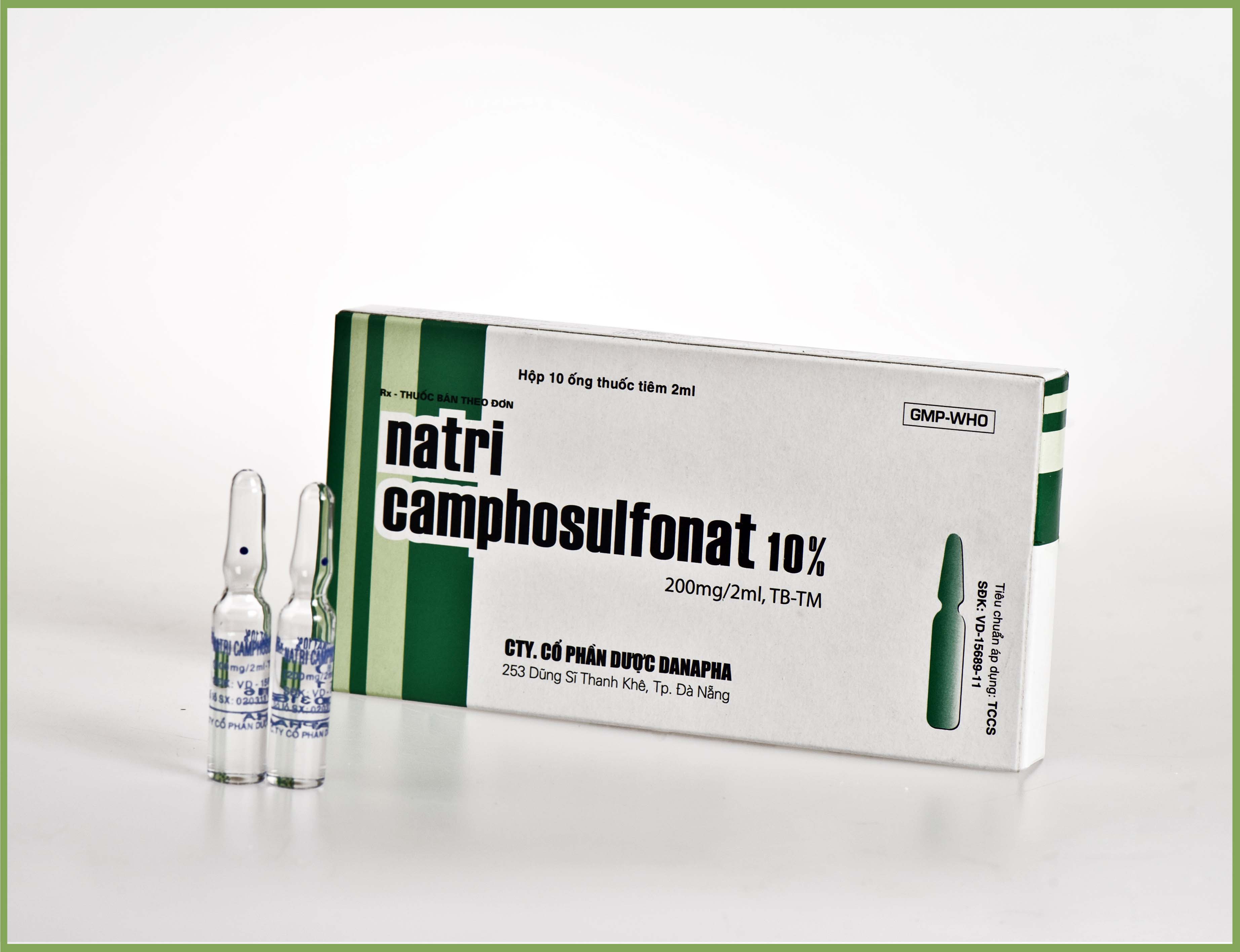 Natri Camphosulfonat 200mg/2ml: Công dụng, Cách sử dụng và Lưu ý